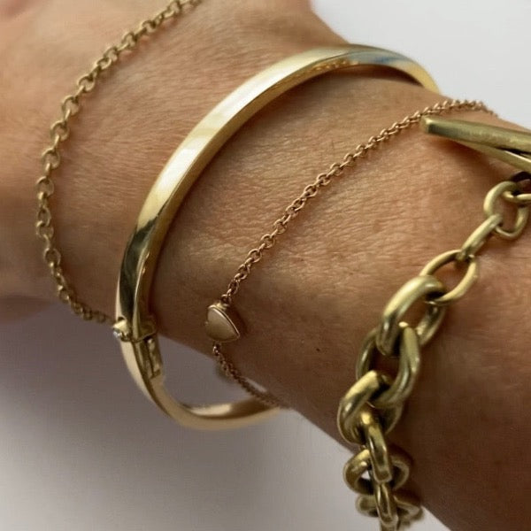 Paulina Jewelry- The Devyn Bracelet in 14k gold