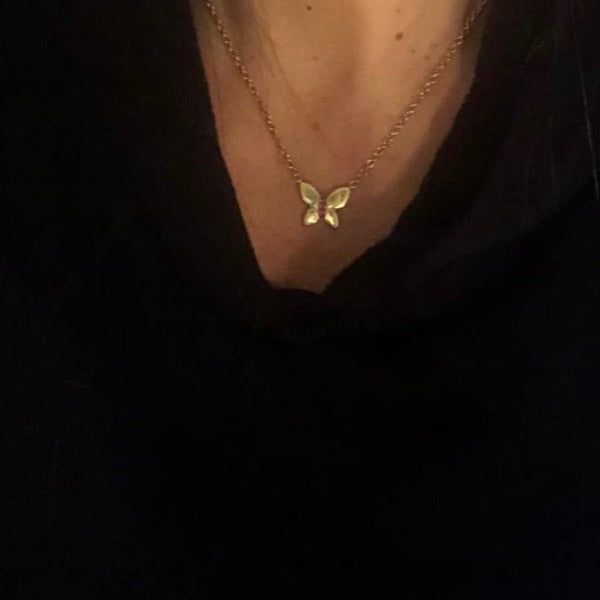The JJ Butterfly Necklace by Paulina Jewelry