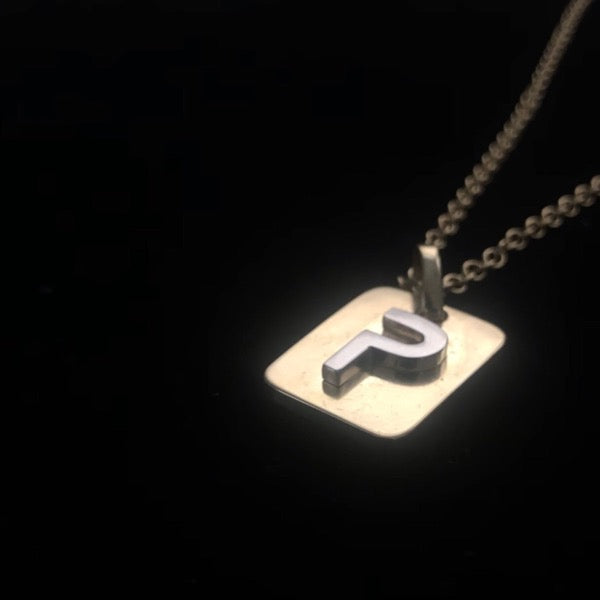 www.paulinajewelry.com  Initials dog tags in solid 18K