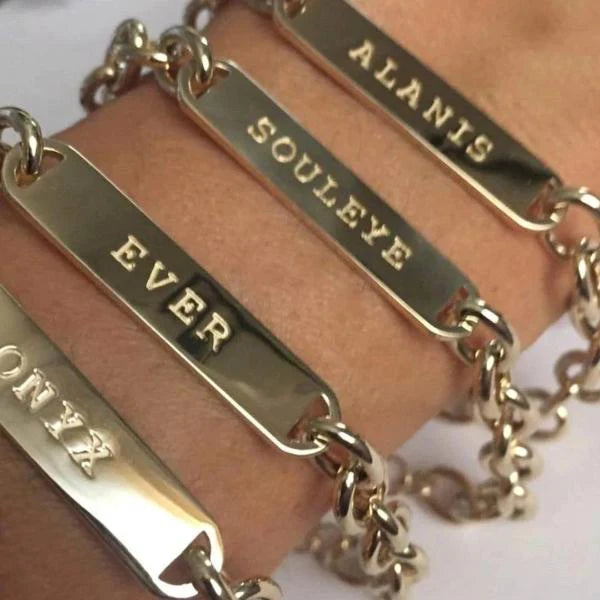 The ALANIS Bracelets In 14K Gold