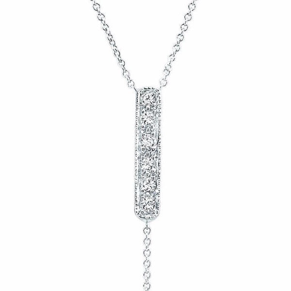 Diamond lariat made by hand in solid 18k gold, 18k Italian gold chains and diamonds. Available in solid 18k white, yellow and rose gold. Made by hand in USA. Expected shipping 5-7 business days.