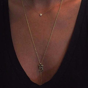 The HU body chain is made by hand in solid gold and Italian gold chains. Made by hand and to order in USA. Also available in solid silver. Free shipping on all domestic orders. www.paulinajewelry.com